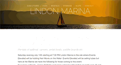 Desktop Screenshot of lindonmarina.com